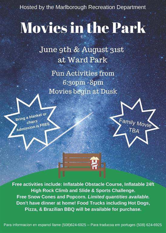 Marlborough Recreation Department Marlborough Recreation Department